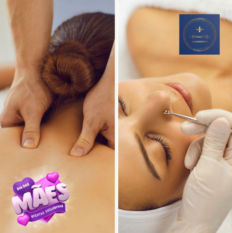 Combo Massagem Relaxante + Limpeza de Pele