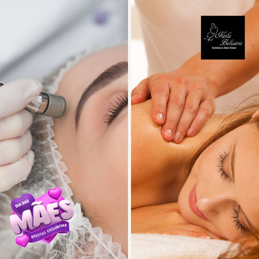 Massagem Relaxante + Peeling de Diamante