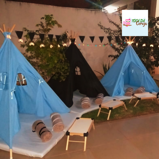 Festa do Pijama: Cabanas para Festas Infantis, a partir de R$120, veja opções