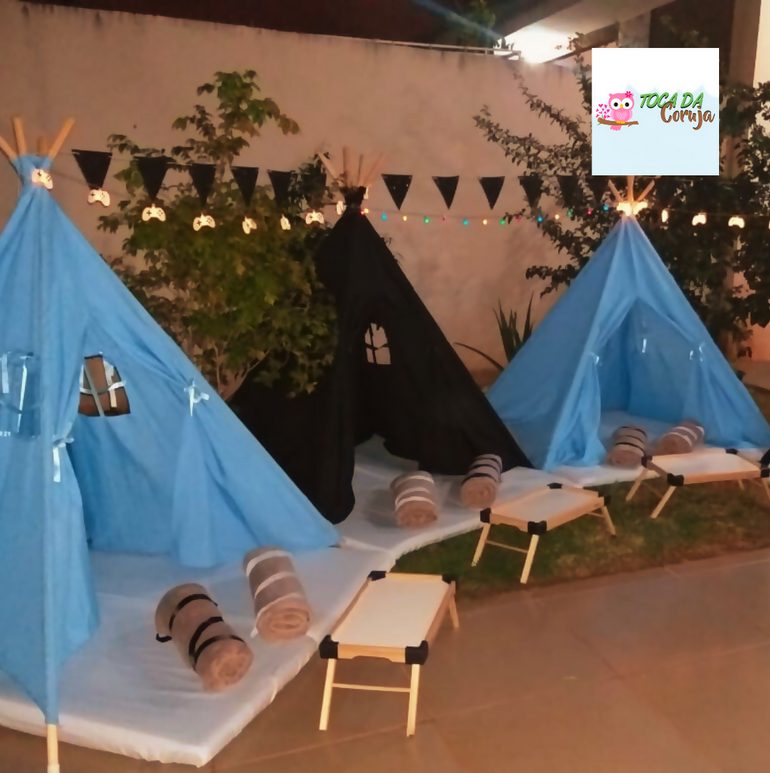 Festa do Pijama: Cabanas para Festas Infantis, a partir de R$120, veja opções